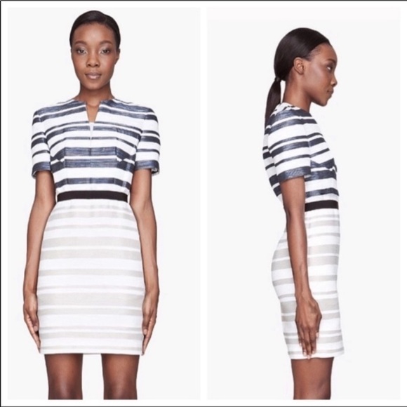 Phillip Lim Striped Formal Dress - Picture 3 of 10